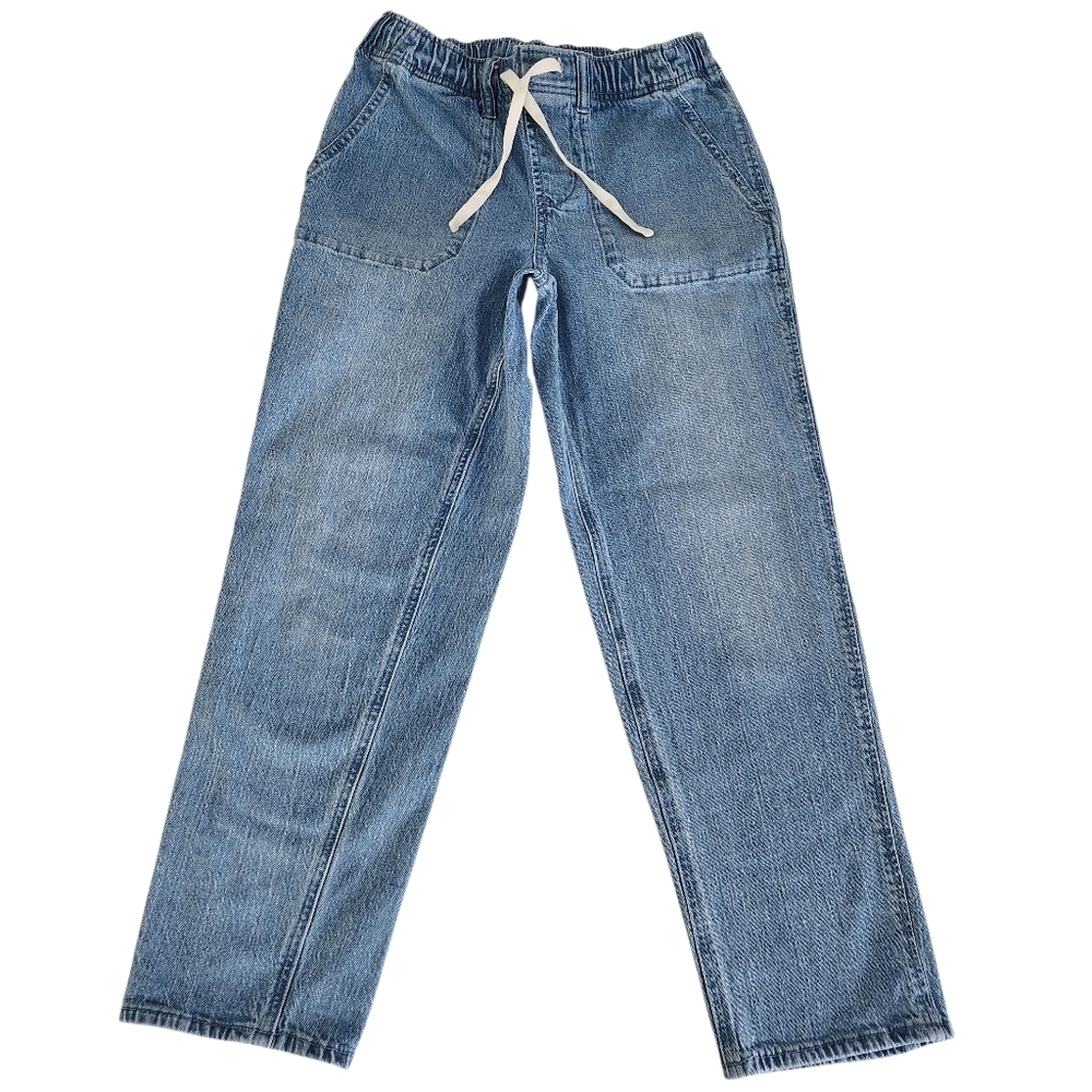 BUFFALO DAVID BITTON Light Blue Drawstring Denim Jogger Jeans size s
